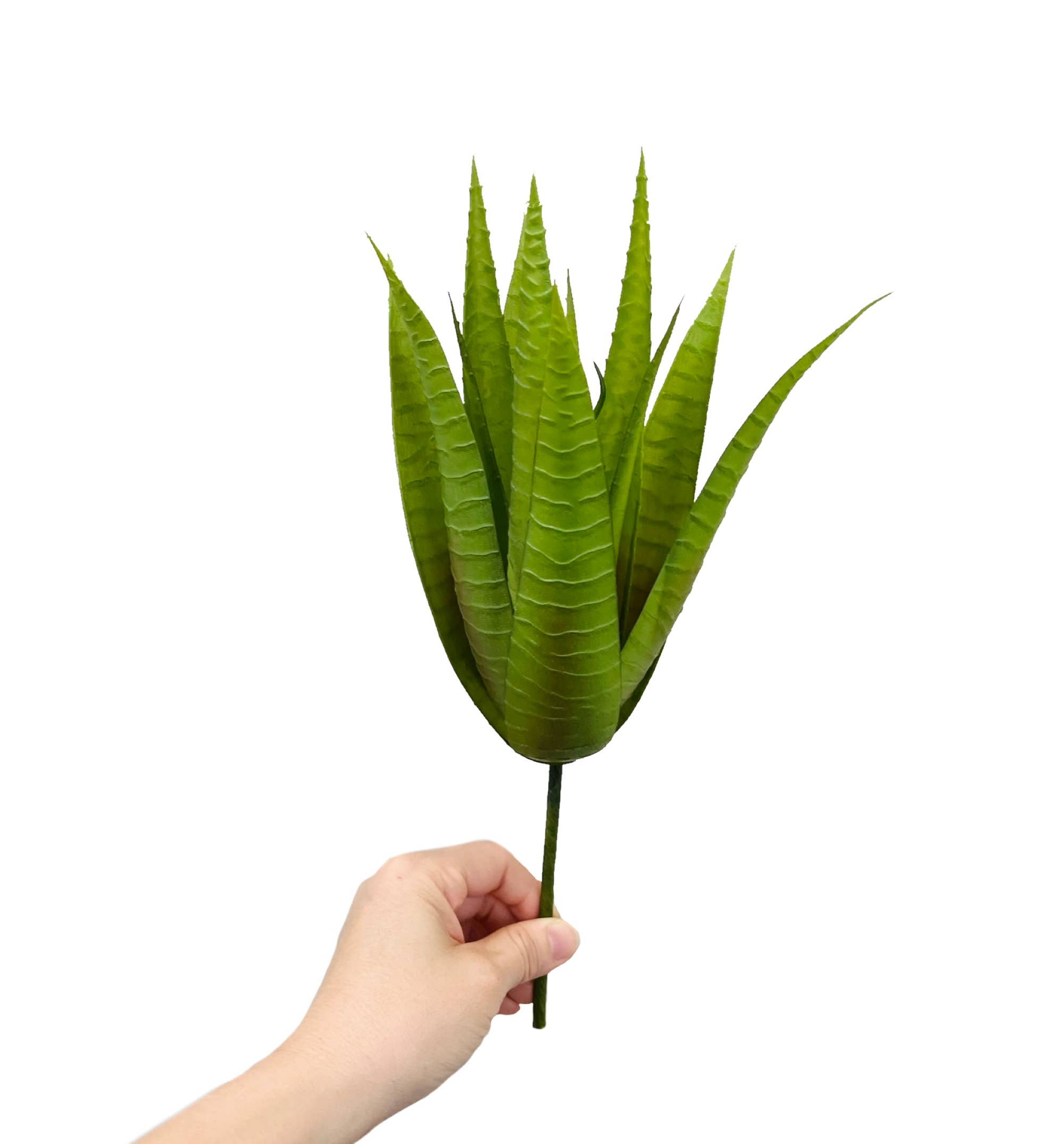 Angel Isabella – wholesale Artificial plant – 14" Artificial faux Aloe Vera Succulent Stem1