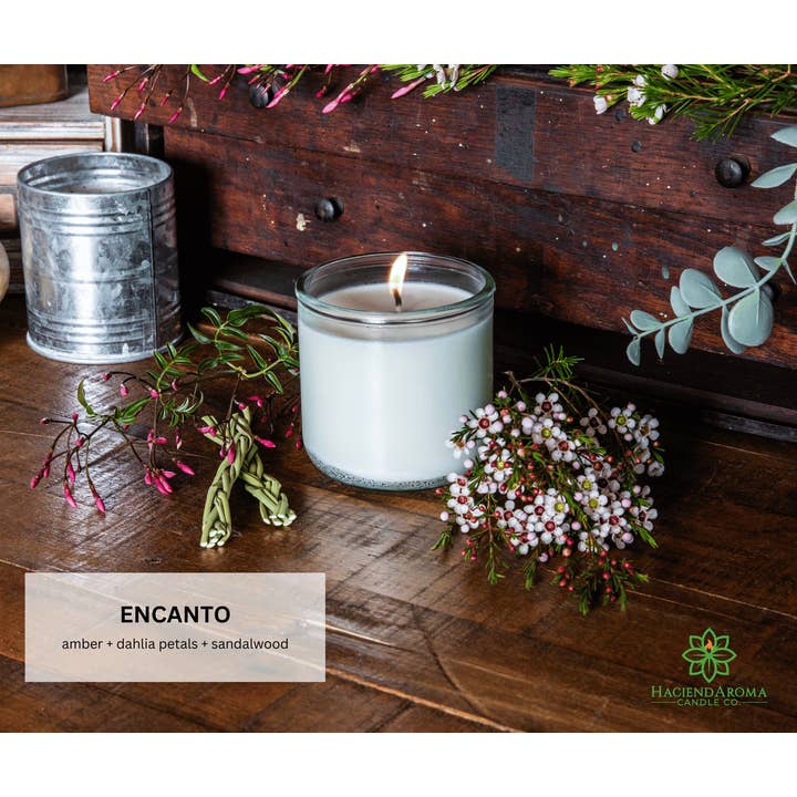 HACIENDAROMA - Wholesale Jar/Filled Candle - Sustainable Elegance: Premium Spanish Glass Jar Candle14