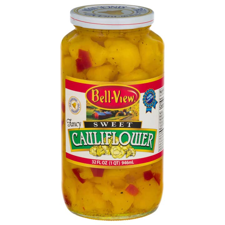 Sweet Cauliflower 6/32oz. for wholesale by Bell-View Brand Foods