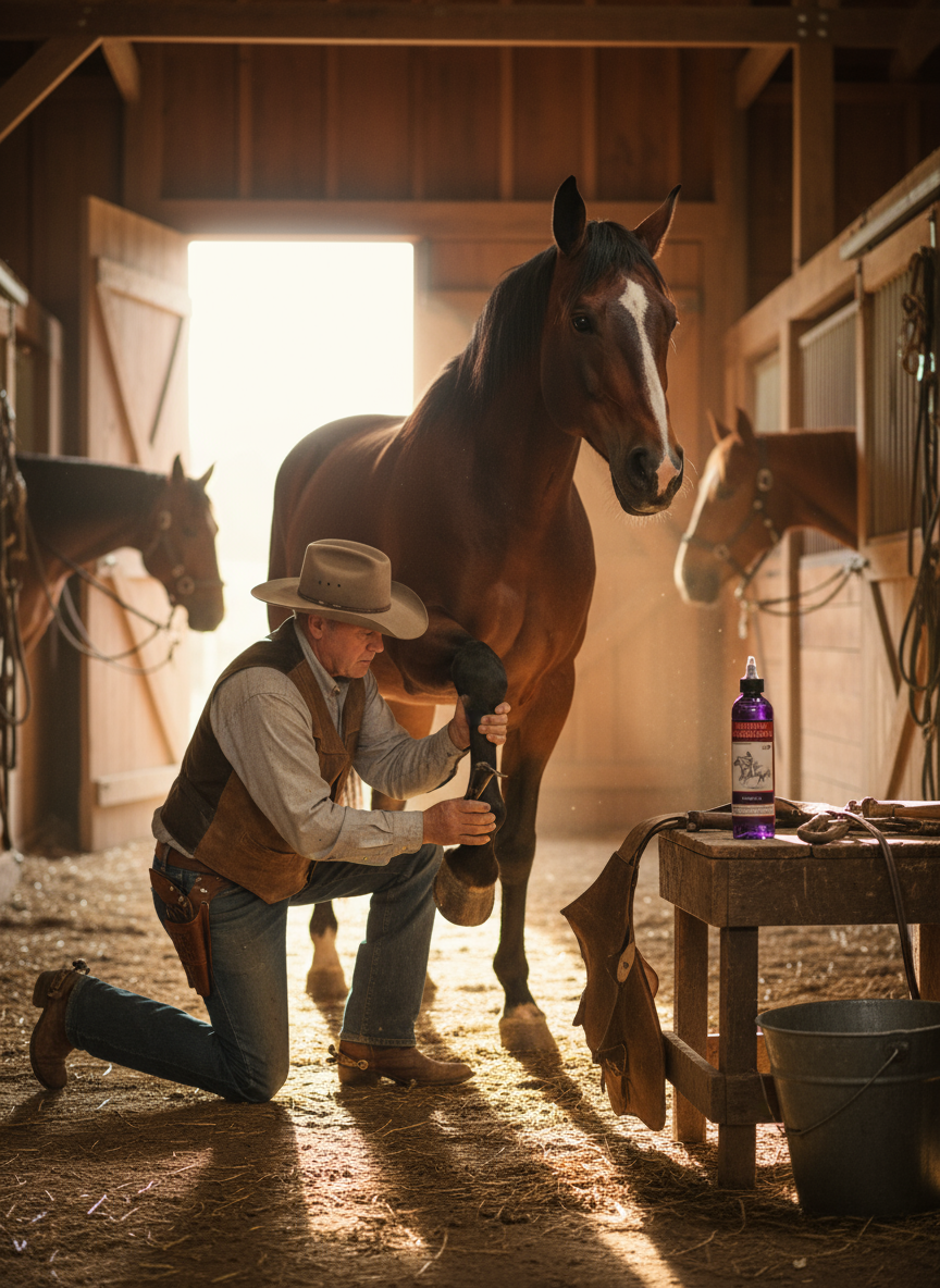 Outlaw Thrush Stuff – wholesale Horse conditioner/grooming aid – Thrush Treatment for Horses – Outlaw Thrush Stuff (8 oz)11