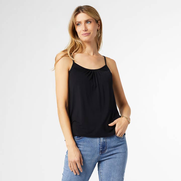 COCO + CARMEN - Vente Caraco – femme - Cami froncé ajustable Elsie5