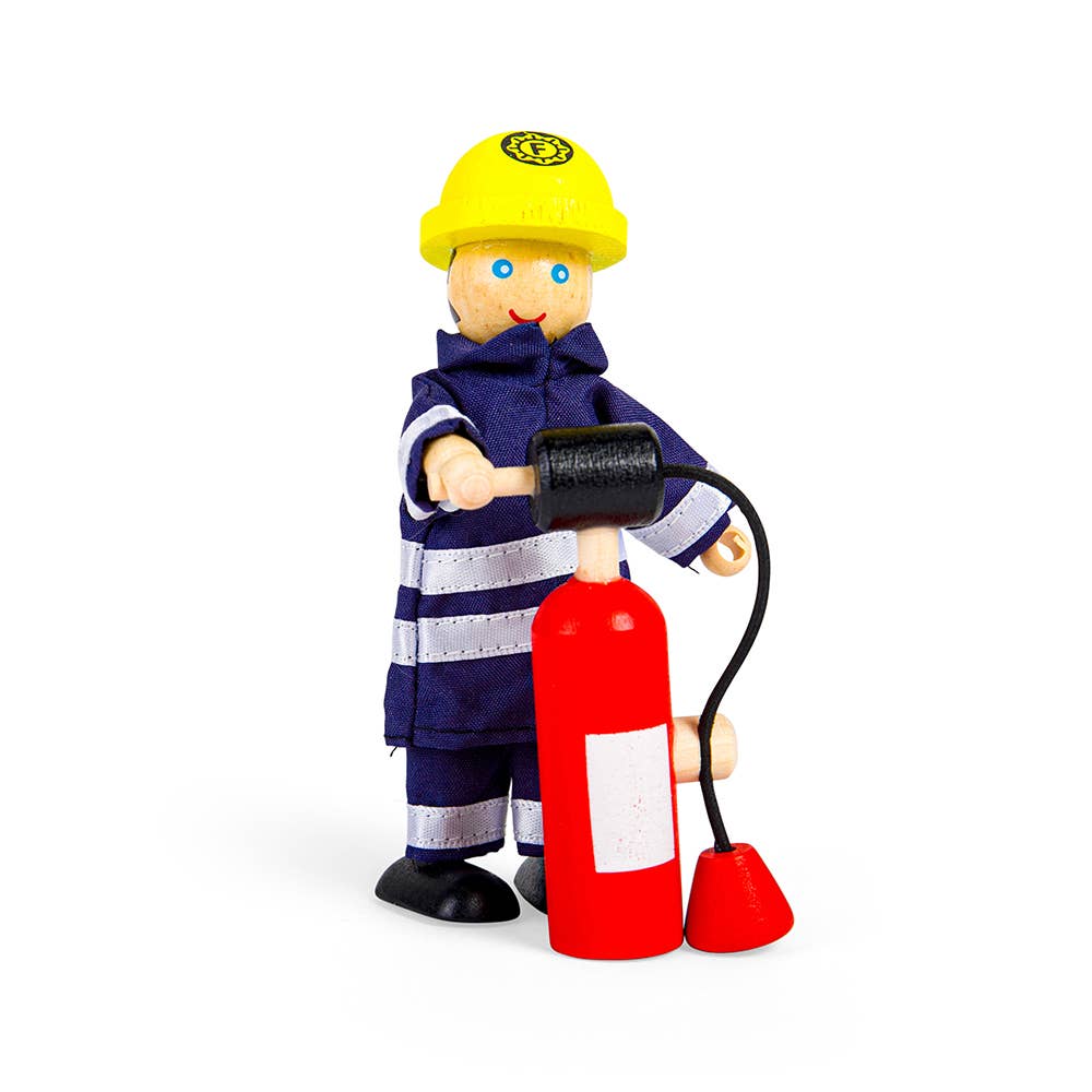Bigjigs Toys - Wholesale Toy Set - Kids - Firefighters Set3