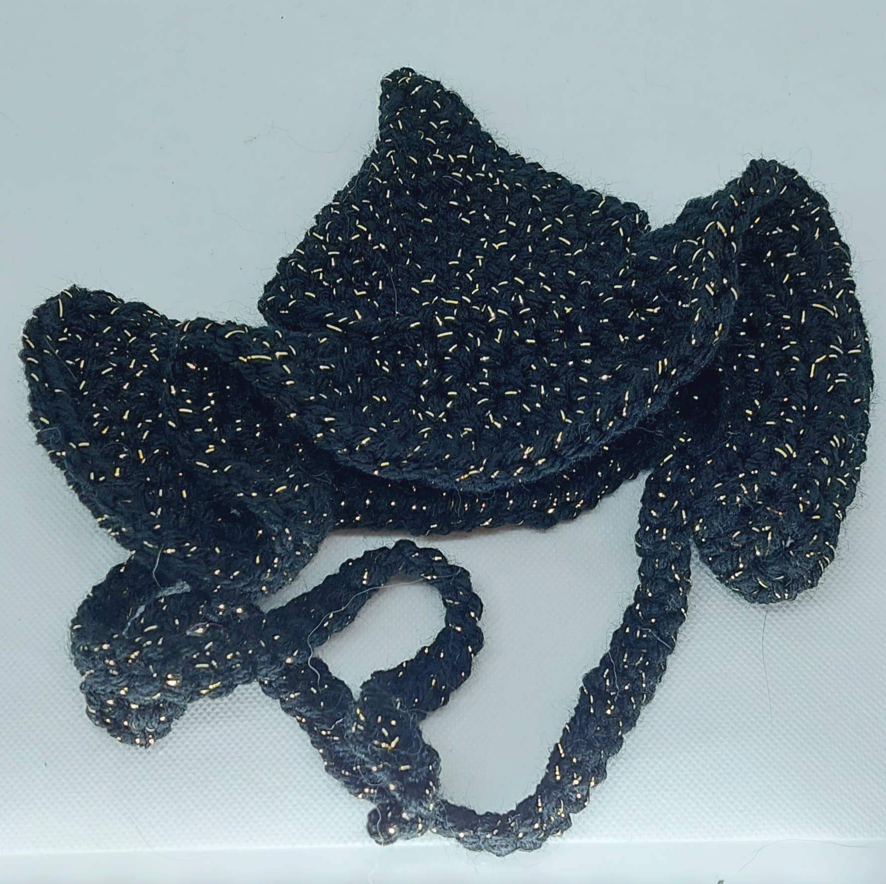 Glitter Ghost Clothing and Accessories – chapéu - Cão por atacado – Chapéu Crochet Brilha - Chapéu de Gato - Chapéu de Pet13