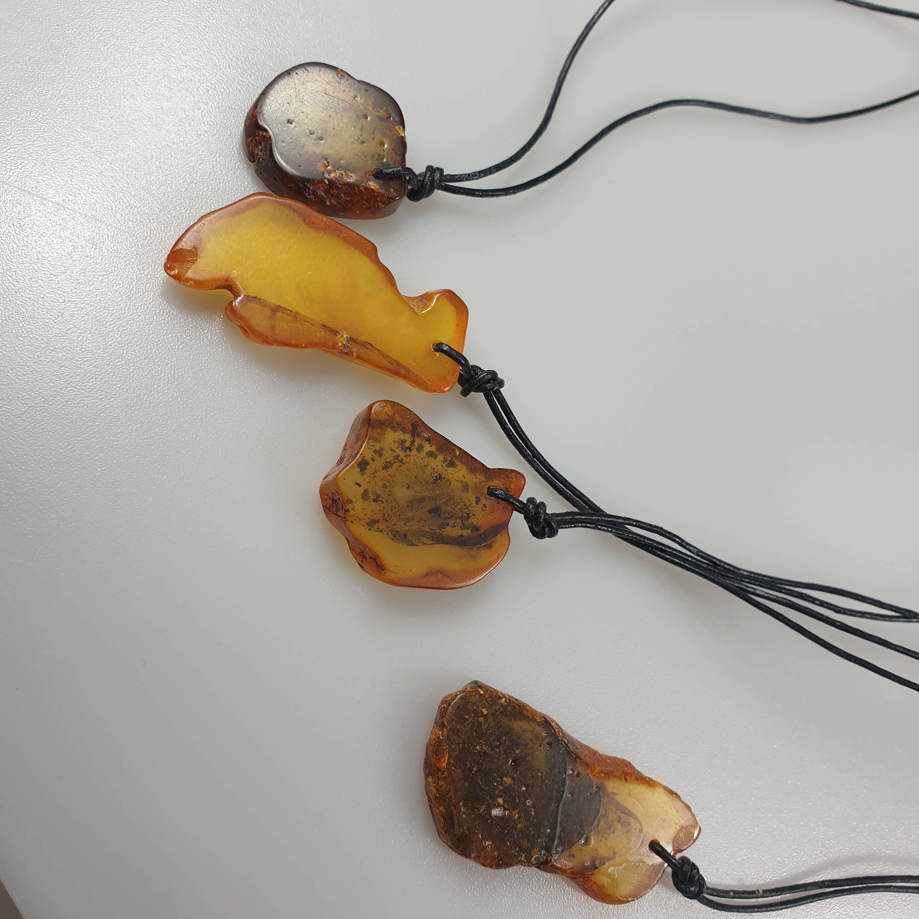 AmberLithuania - Wholesale Pendant/Charm Necklace - Raw Baltic Amber Stones Pendant Necklace for adults7