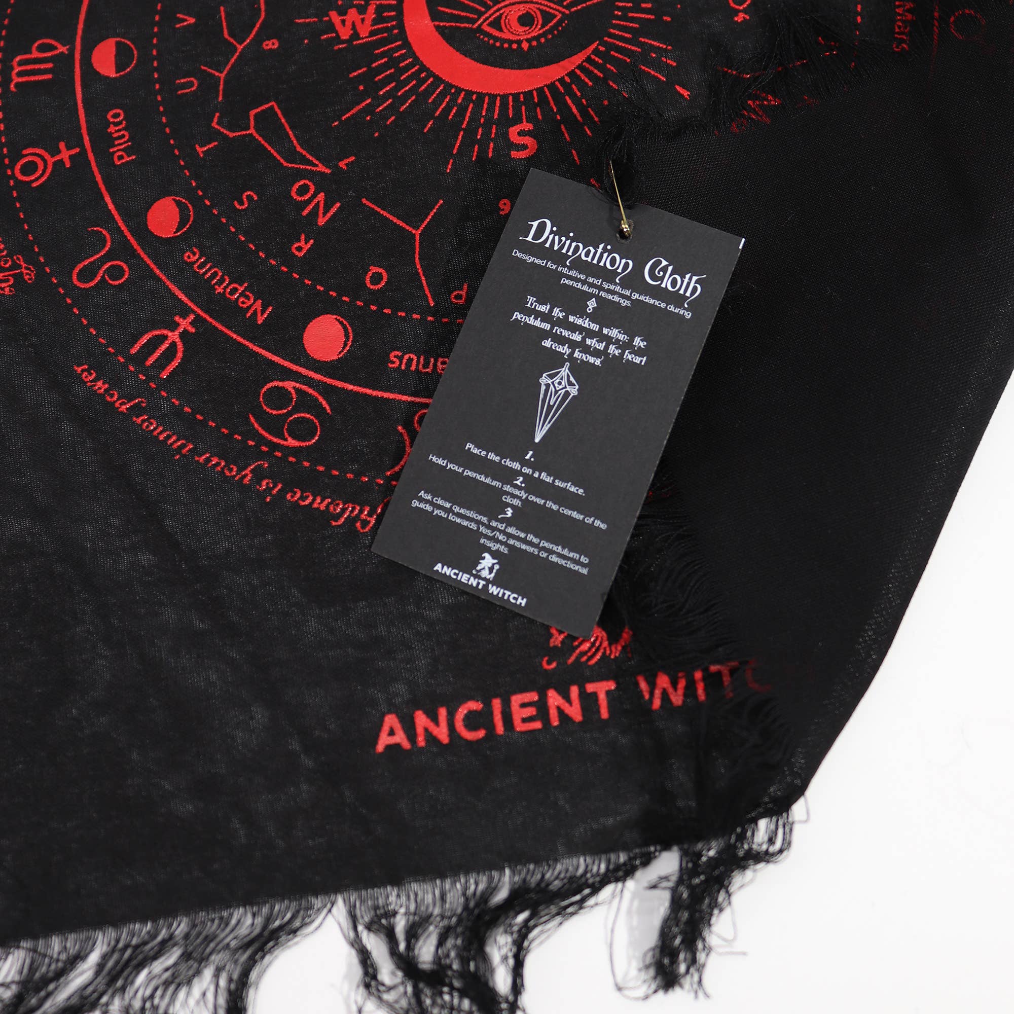 Ancient Wisdom - Wholesale Tablecloth - Ancient Witch Pendulum Divination Cloth6