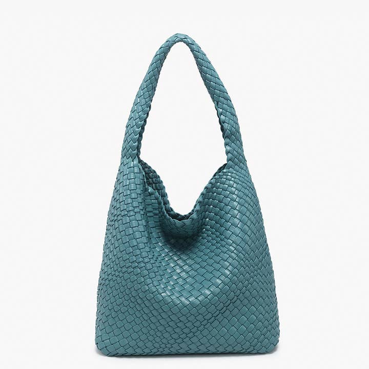 Jen & Co. - Wholesale Satchel - Women's - M2631 Rachel Woven Slouchy Hobo
