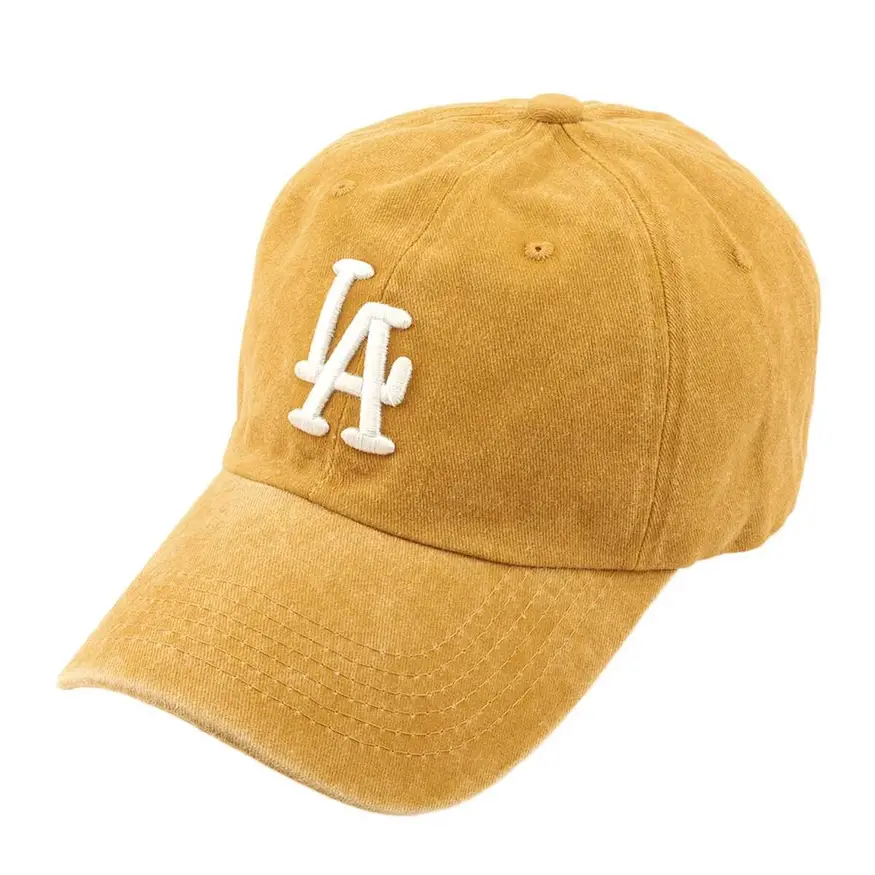 anbfashion - Wholesale Baseball Cap - Women's - New LA 3D Embroidery Pigment Baseball Cap 710
