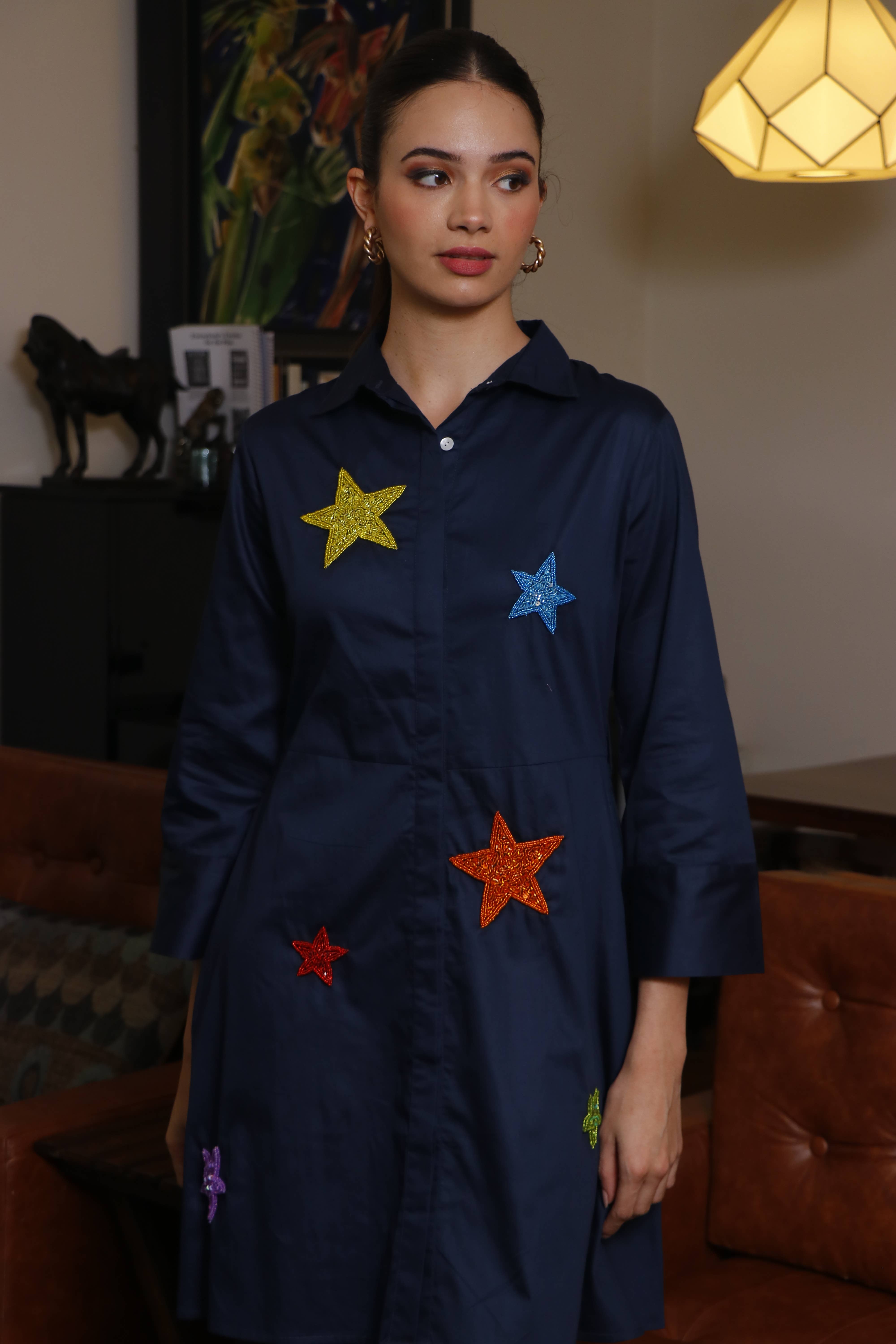 Tiana Designs - Wholesale Dress - Women's - CTN 1200 - Navy-Multi1