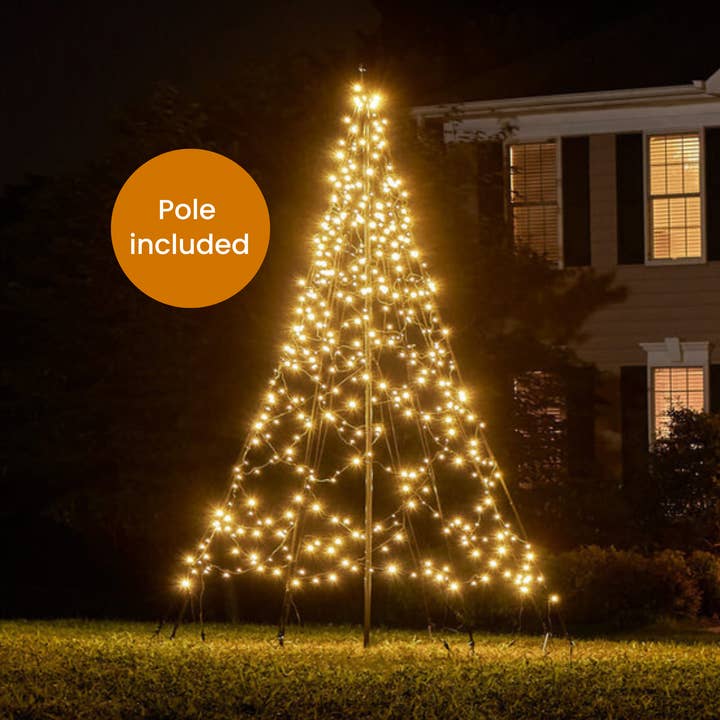 Fairybell | 10ft | 480 LED lights | Including pole | Warm White for wholesale by Fairybell