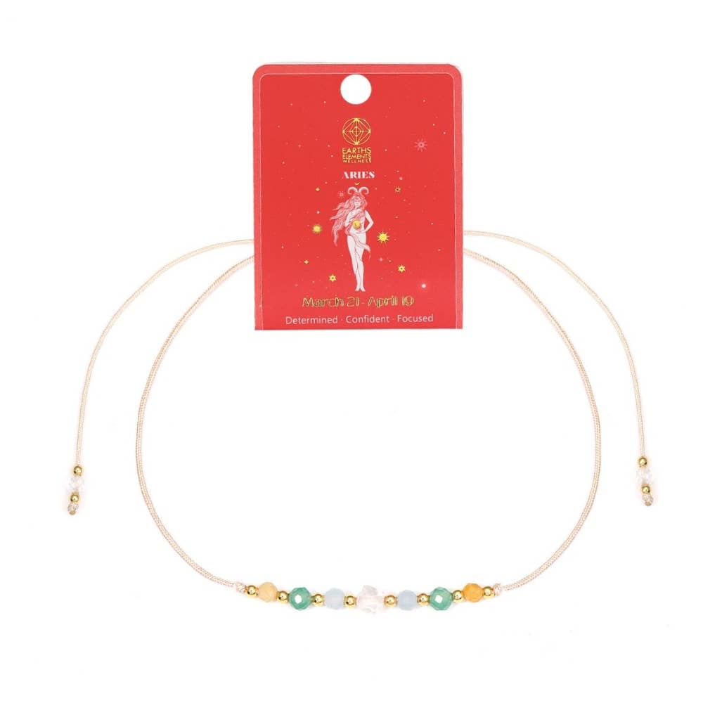 Earths Elements Wholesale - Wholesale Beaded Bracelet - Bracelet - Zodiac, Aries3