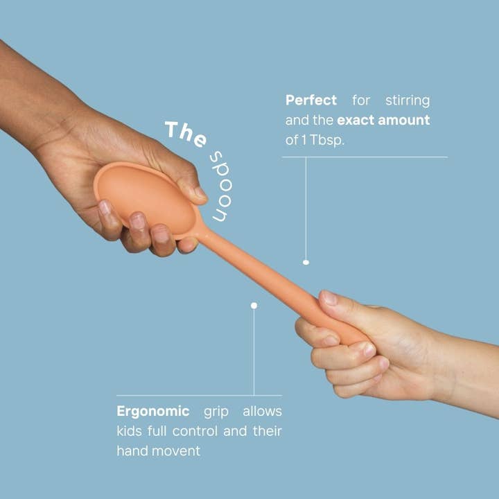 Tämpoco Design - Venta al por mayor Conjuntos de utensilios de cocina - Set de Repostería para Niños Montessori – Rosa | Regalo Perfecto para las Fiestas6