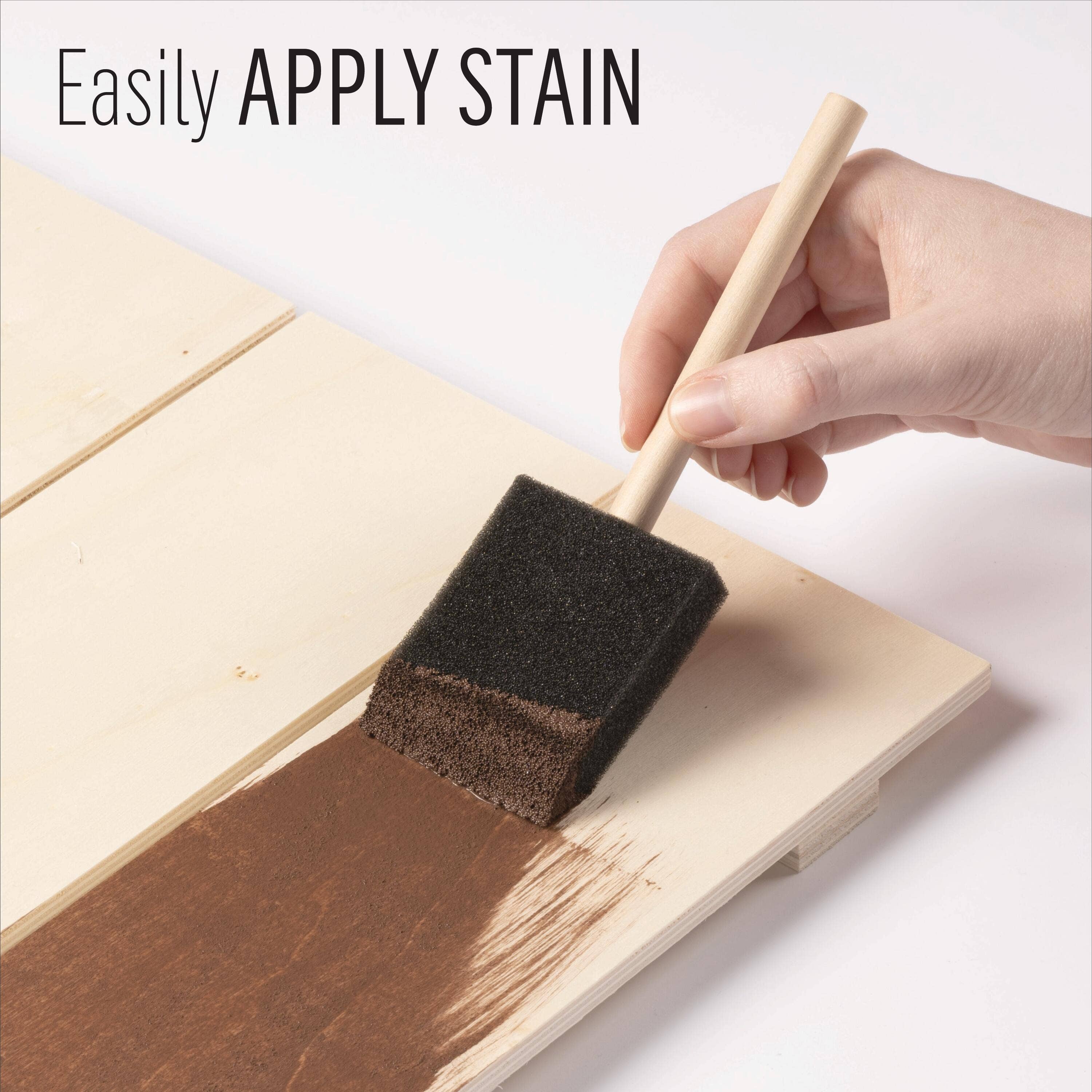 Plaid Crafts - Wholesale Paint/Wax Brush - Plaid ® Brush Sets - Foam Brush Set of 34