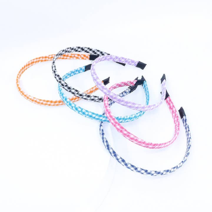 Headband - Girls Headband - Plaid Headband, Fabric Headband for wholesale by Girls' Dream
