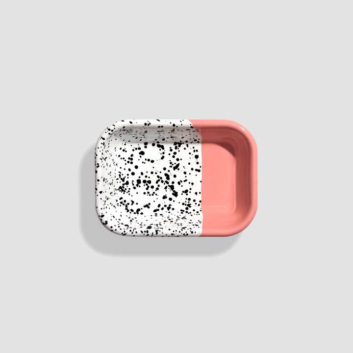 Darling Spring - Wholesale Dinner Plate - Enamel Rectangle Mezze Plate