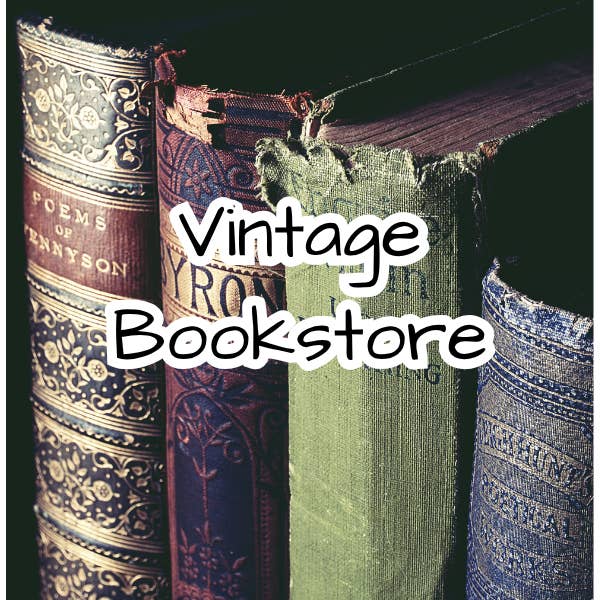 Vintage Bookstore Candle - Book Lover - BookTok for wholesale by The Cabin Boutique Co