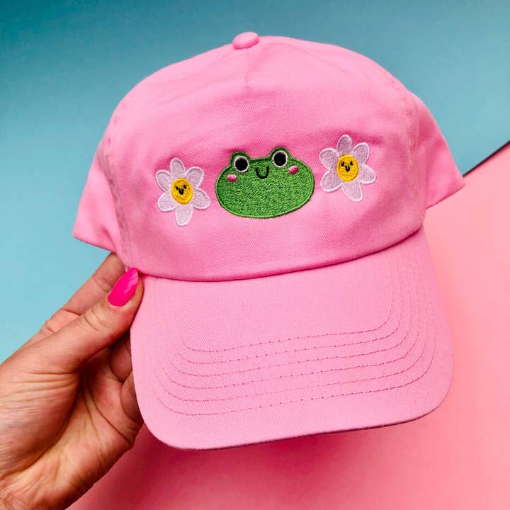 Pink Frog Hat for wholesale by Uschie