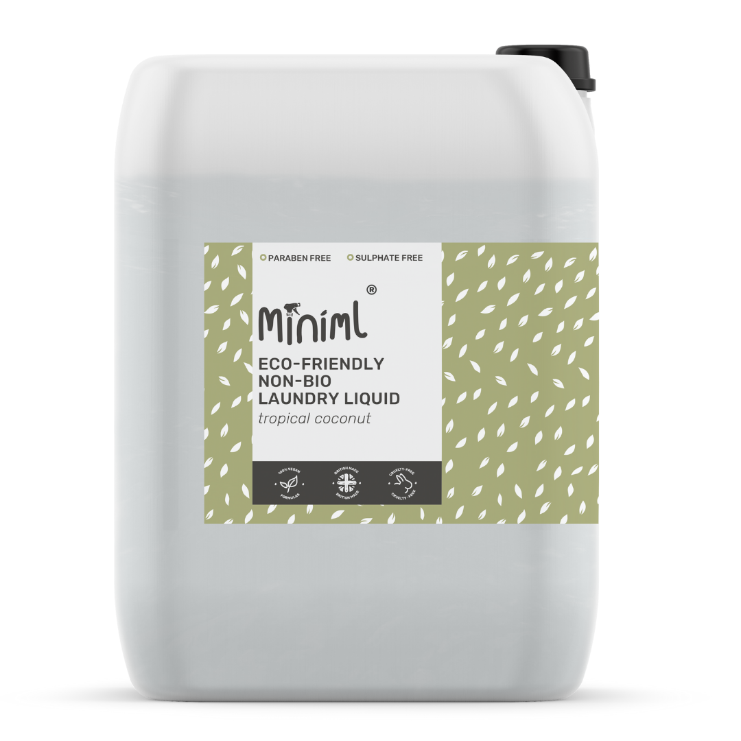 Miniml - Wholesale Laundry Detergent Powder/Pods - Laundry Liquid - Tropical Coconut - 20L0