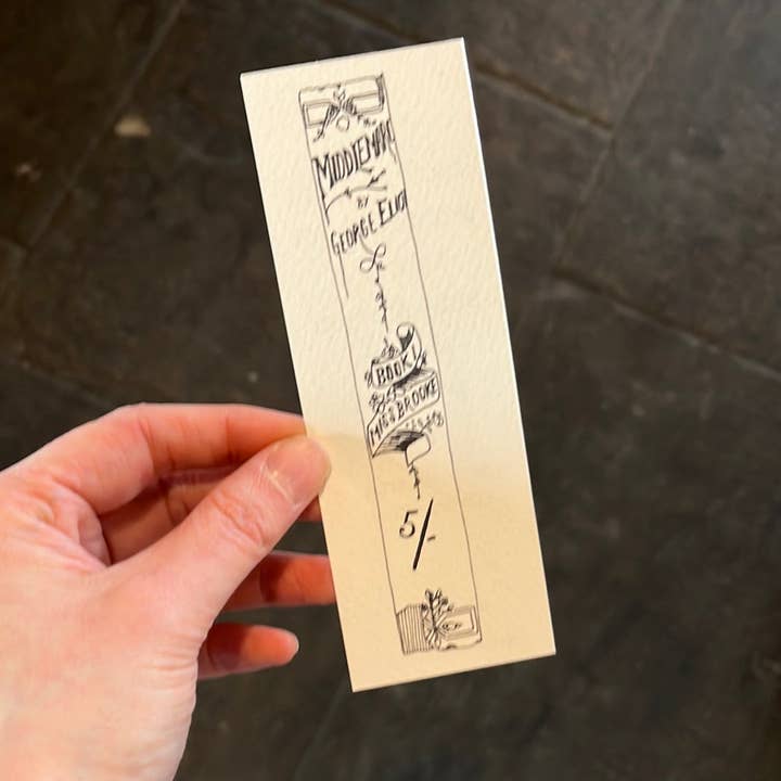 Middlemarch Bookmark for wholesale by Georgina The Librarian