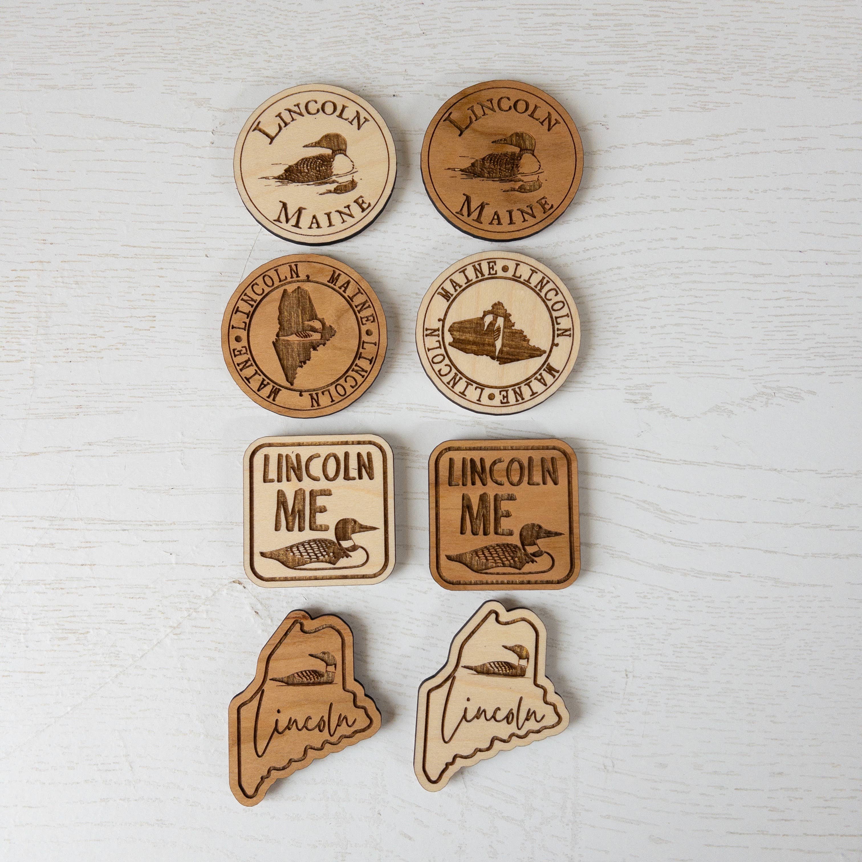 Girl Ran Away With the Spoon - Wholesale Magnet - Custom Engraved Wood Magnets6