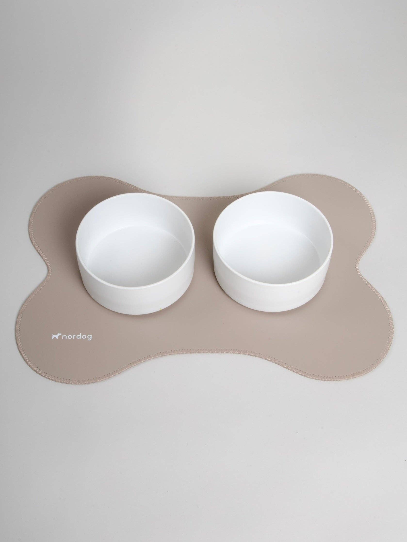Nordog - Wholesale Pet Food Mat - Dog - Placemat for dog bowls (cappuccino)1