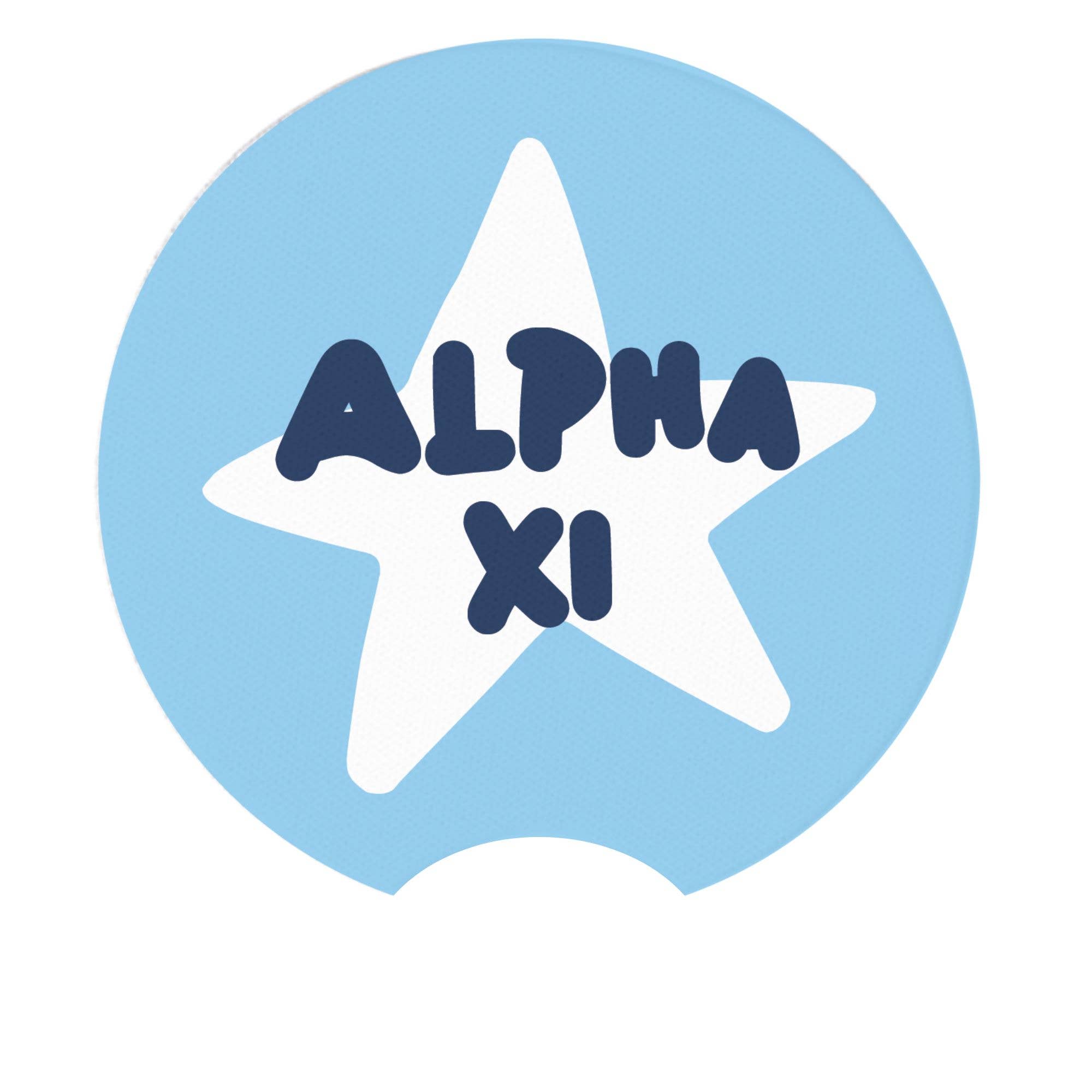 Sarahndipity Shop - Wholesale Car Coaster - Women's - Sorority Car Coasters - Choose Your Design/Pattern1