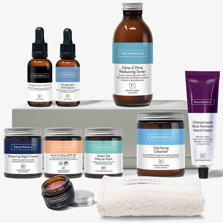 L'ensemble ultime pour la vente par facetheory vegan skincare