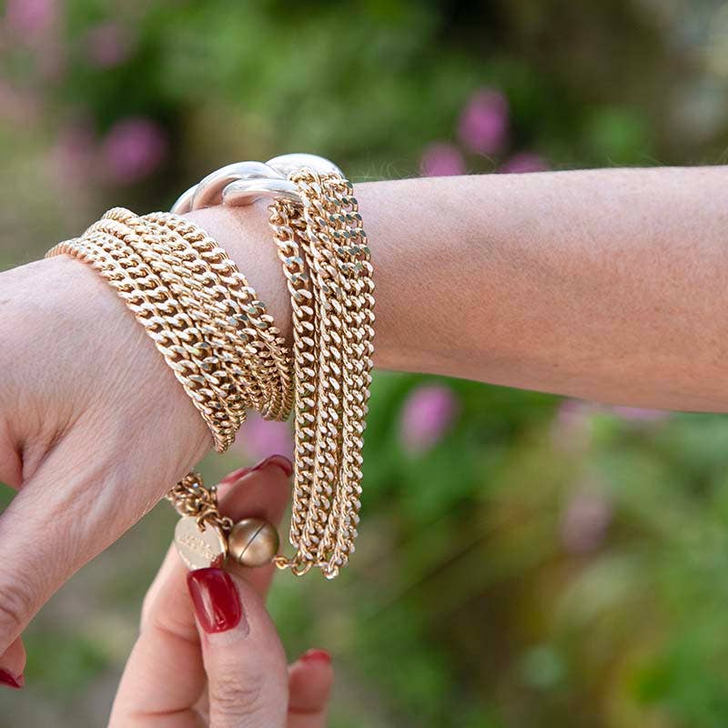 Laura Mariotti - luxury collection - Wholesale Link & Chain Bracelet - ORO LOCO - Bracelet/Golino 3 Mesh7