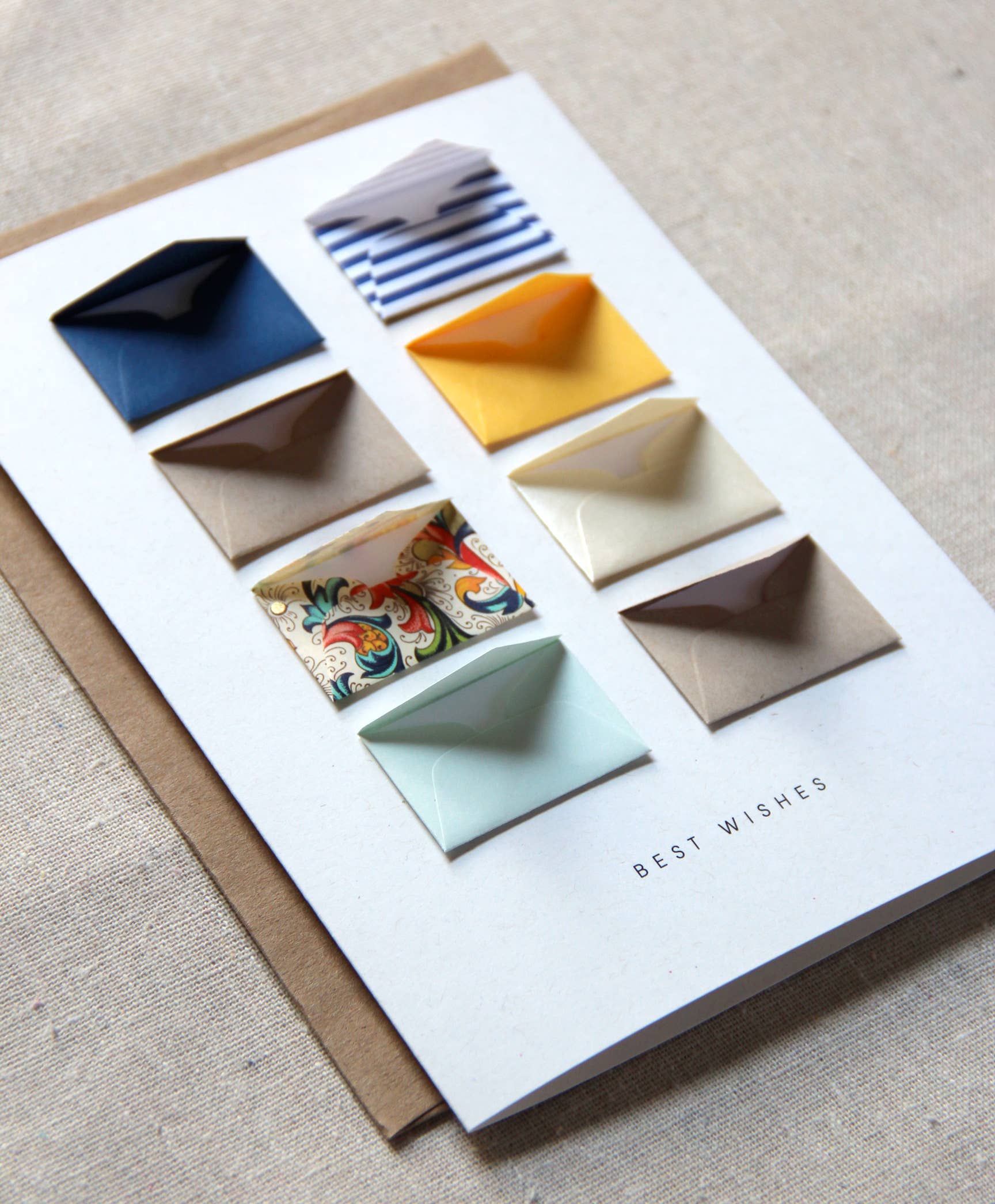 Lemon Drop Papers, Inc. - Wholesale Everyday Greeting Card - Best Wishes Tiny Envelopes Card1