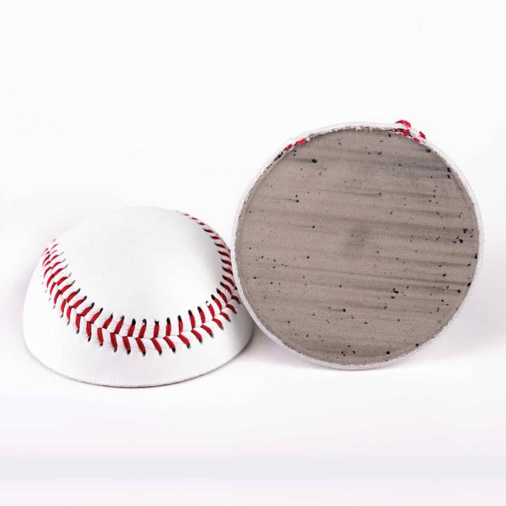 Buffalo Bottle Craft - Wholesale Craft Supplies - Baseball Halves for Craft Projects, Craft Supply, Crafting