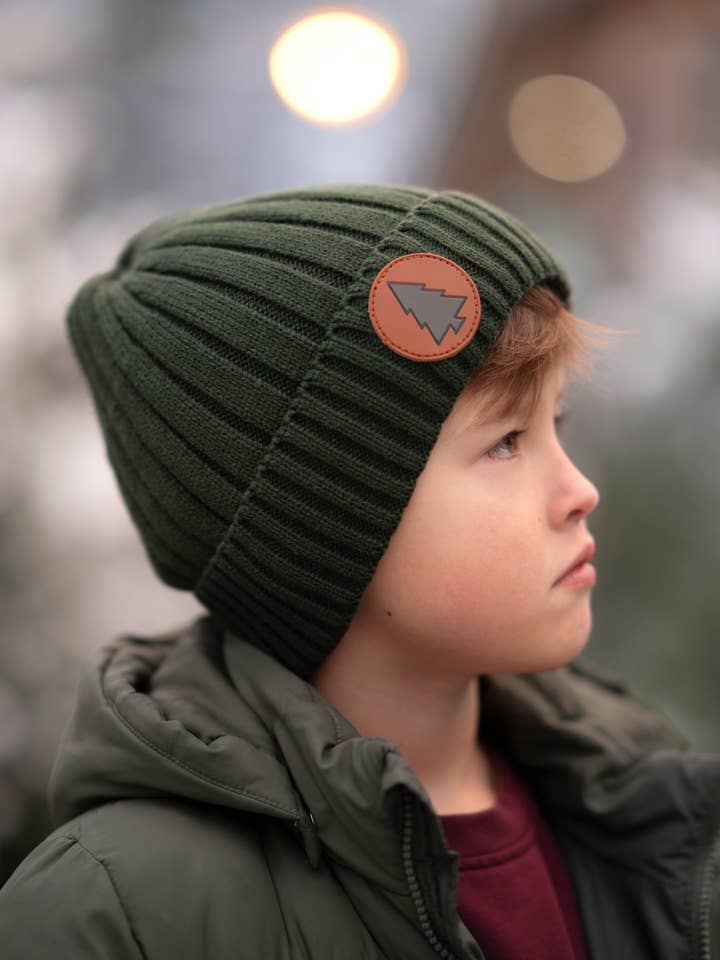 Tree Beanie for wholesale by Sand and Peak
