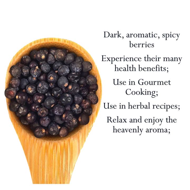 Foothills Naturals – wholesale Herbs – Juniper Berry Whole Organic - Spicy, Aromatic, Urinary Heal