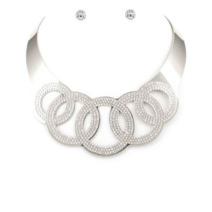 Ensemble de colliers et colliers en cristal pour la vente par LA Jewelry Plaza