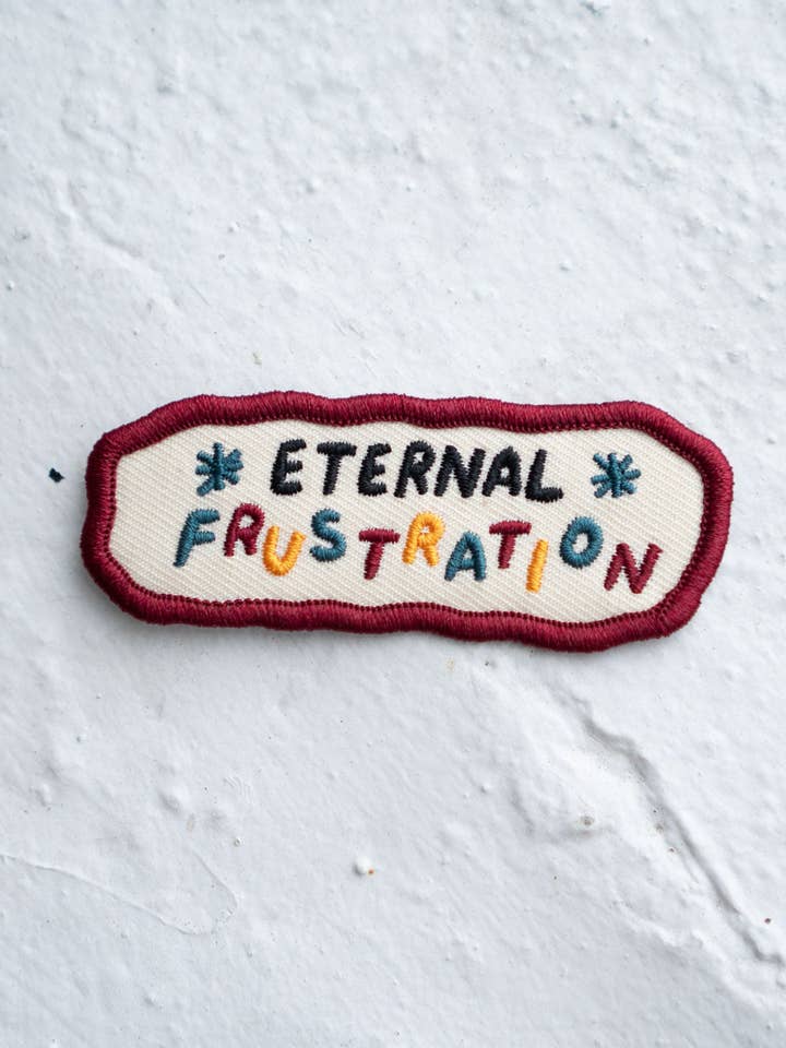 Eternal Frustration - Sticky Patch for wholesale by Stay Home Club