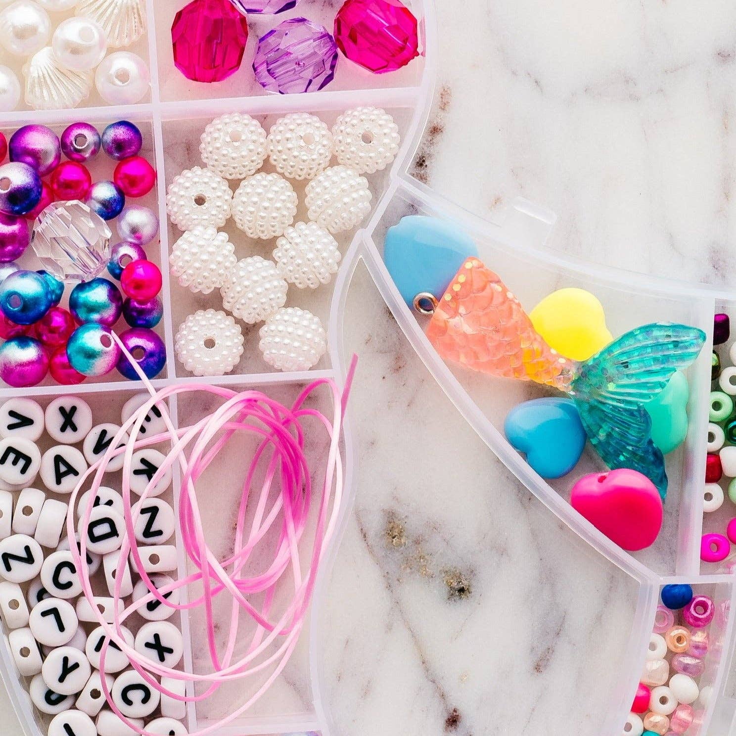 Little Stacks – wholesale DIY Jewellery – Child – The Aquamarine Kit2