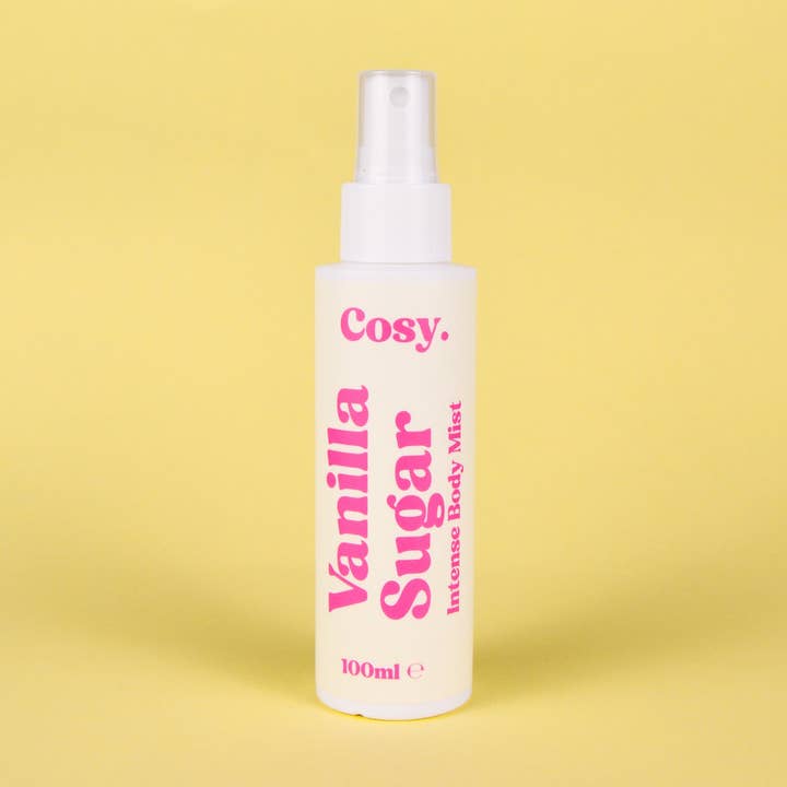 Vanillezucker 100 ml Intensives Körperspray für den Großhandel von Cosy Cosmetics