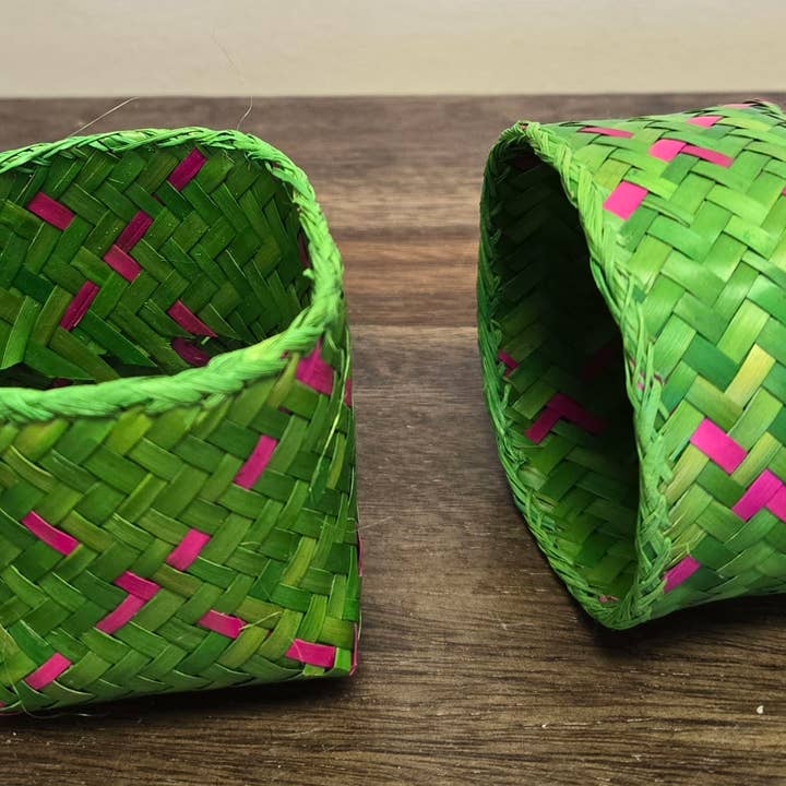Gitzell FairTrade - Wholesale Coin Purse - Women's - Pockets, palm leaf small - set of 6