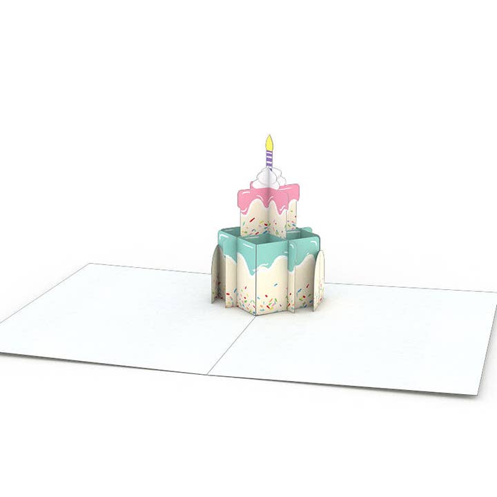 Birthday 3.75 "x5.125" Notecards (4-Pack), Birthday Cards for wholesale by Lovepop Cards