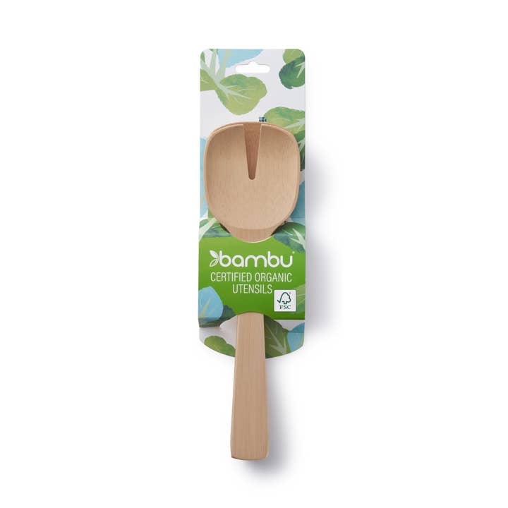 Bamboo Short Salad Servers for wholesale by bambu®