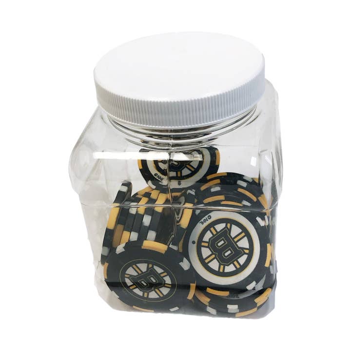 25 NHL Pokerchips Boston Bruins för wholesale av CaddyPro Golf Products Ltd.