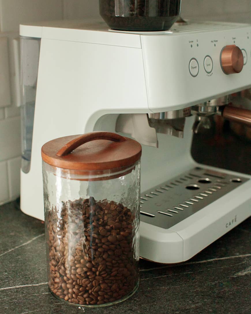 Acacia Creations - Wholesale Canister - Handblown Hammered Glass Canisters (medium)1