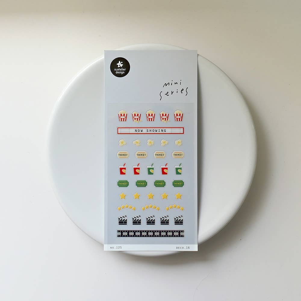 Suatelier Mini Series Sticker - Cinema
