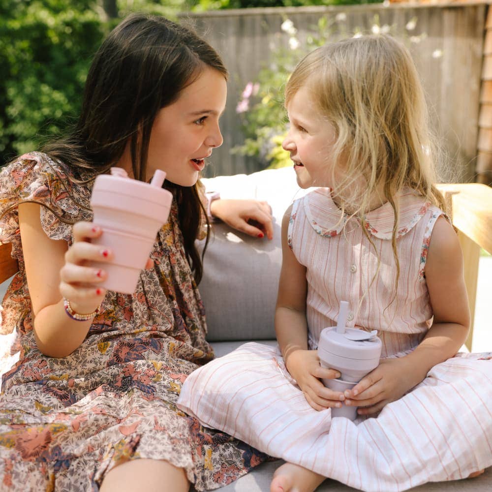 Stojo – wholesale Drinking glass/cup – Kids & Baby – 8 oz Collapsible Jr. Cup - Collapsed Packaging9