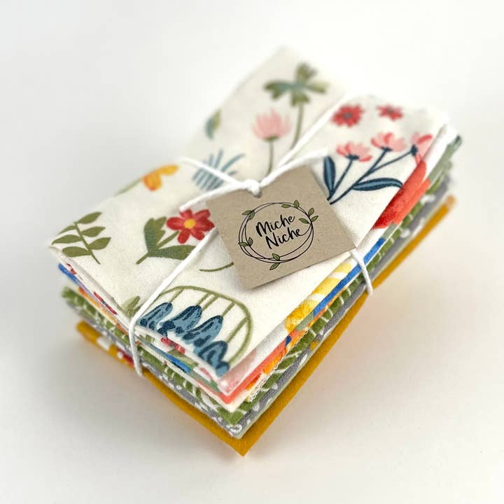 Serviettes en flanelle | 10"x10" - paquet de 8 pour la vente par Miche Niche