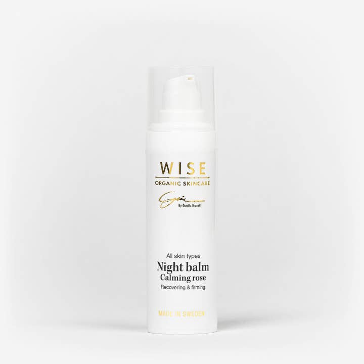 Nachtbalsam Beruhigende Rose für den Großhandel von WISE ORGANIC SKINCARE