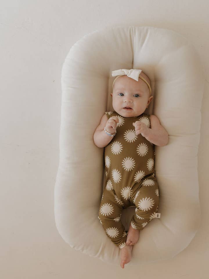 Forever French Baby - Wholesale Jumpsuit - Baby - Harem Bamboo Romper | Sol
