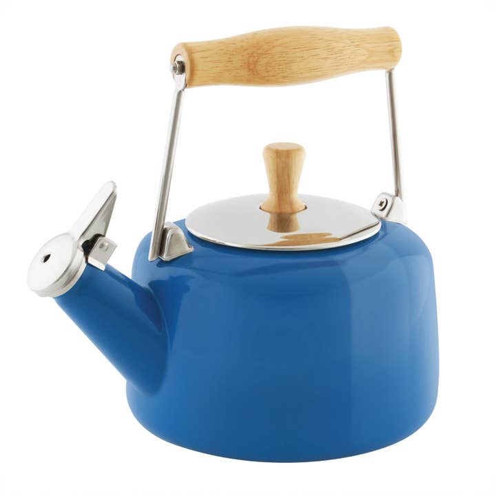 Enamel-on-Steel Sven Teakettle (1.4 Qt) for wholesale by Chantal Cookware
