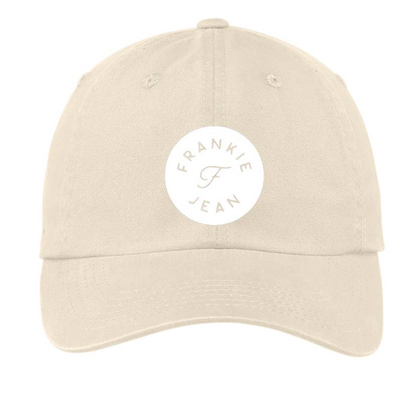 Frankie Jean – Boné de beisebol - Unissexo por atacado – Boné de Beisebol Personalizado em Letra Cursiva (Apenas Venda por Atacado)1