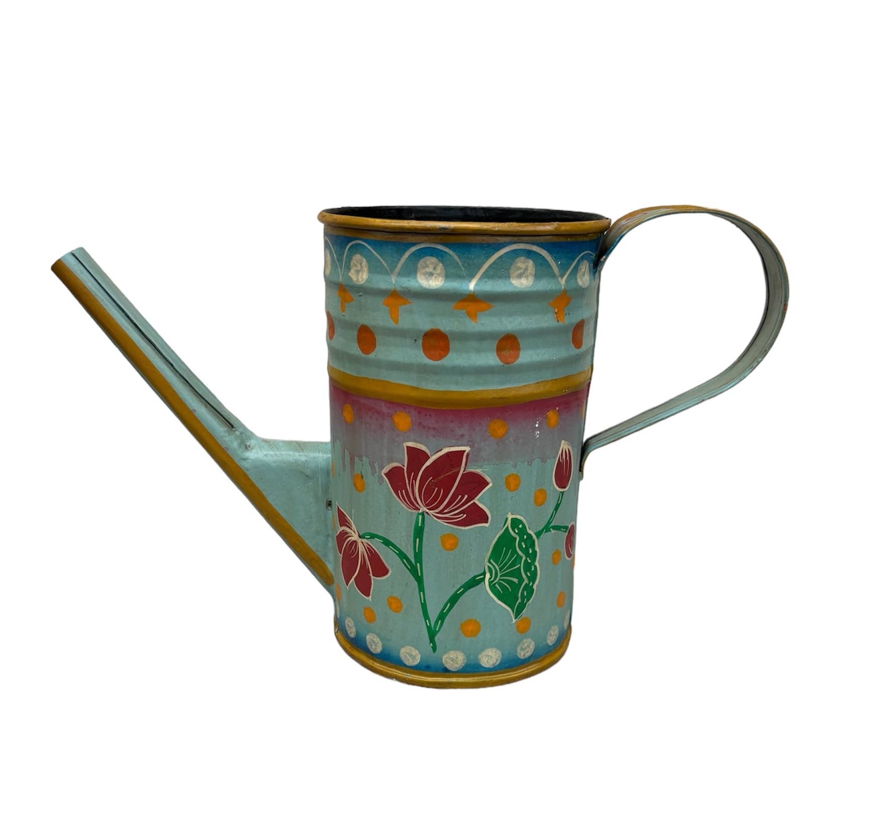 Asia West – wholesale Watering can – Watering Can Hand Painted2
