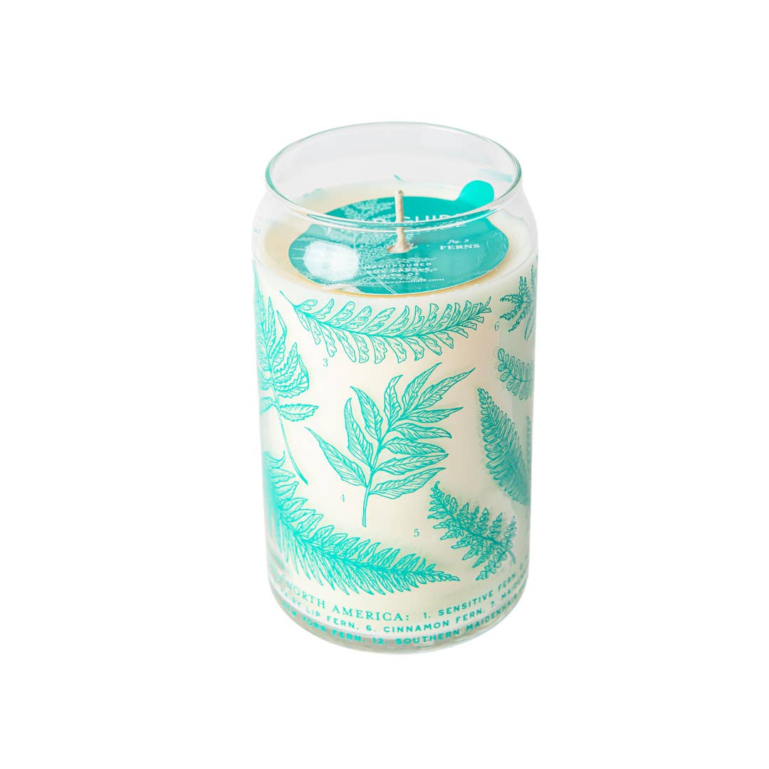 Good & Well Supply Co. - Wholesale Jar/Filled Candle - Ferns Soy Candle - Forest Floor Collection