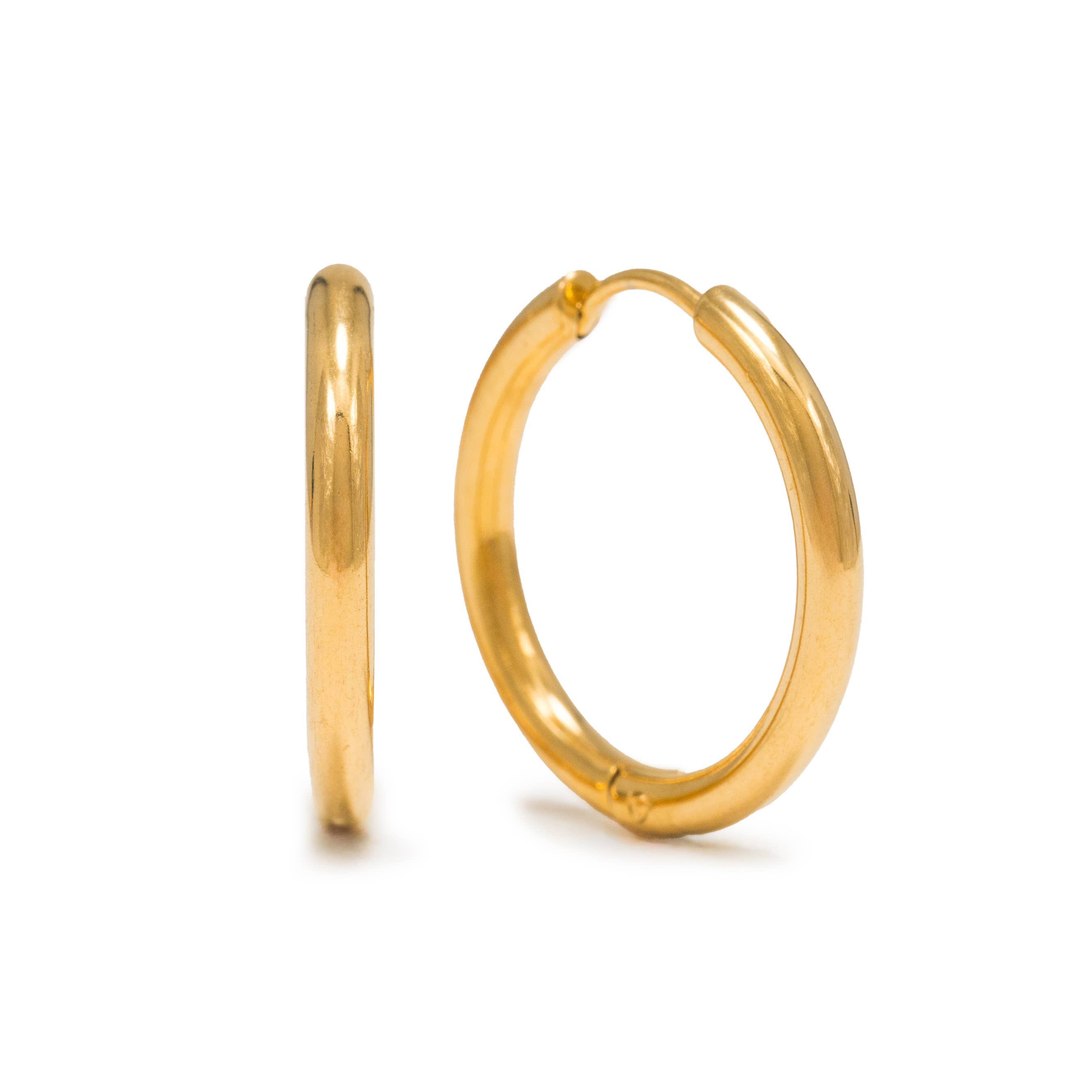 Lover's Tempo Jewelry - Wholesale Hoop Earrings - Tube 20mm Hoop Earrings21